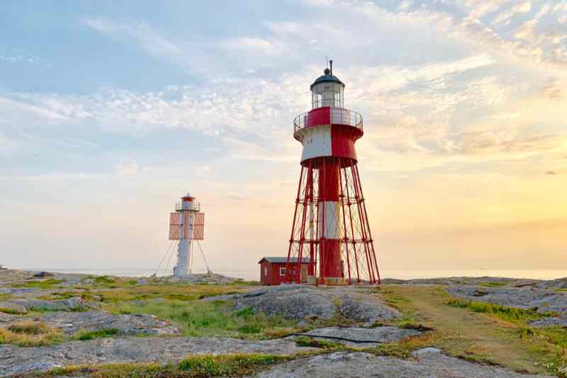 Maseskar twin lighthouses