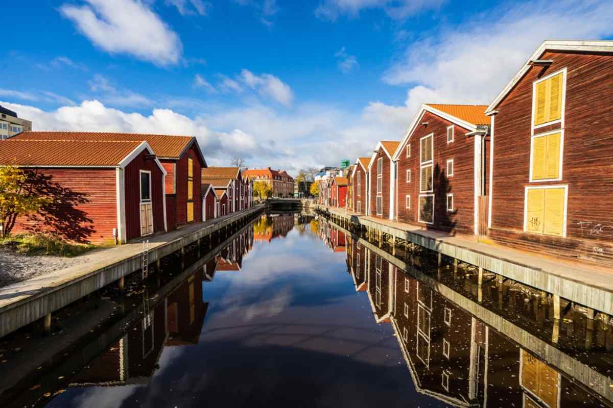 Swedish pld style farmhouses