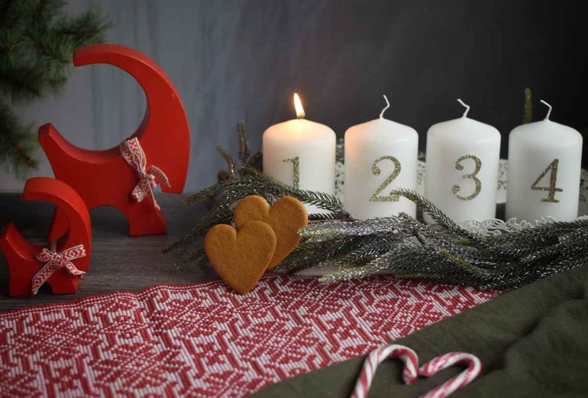 adventsljus för jul i Sverige
