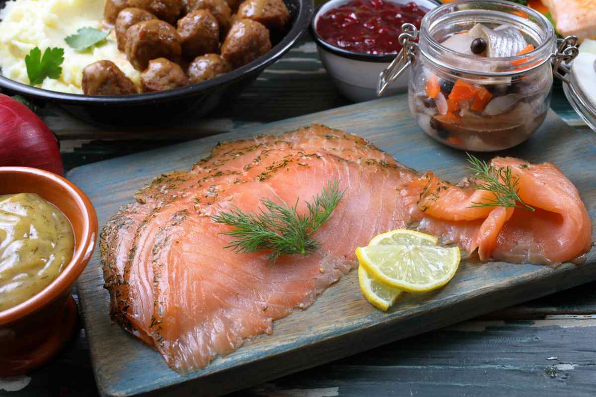 Laxskivor, traditionell svensk mat