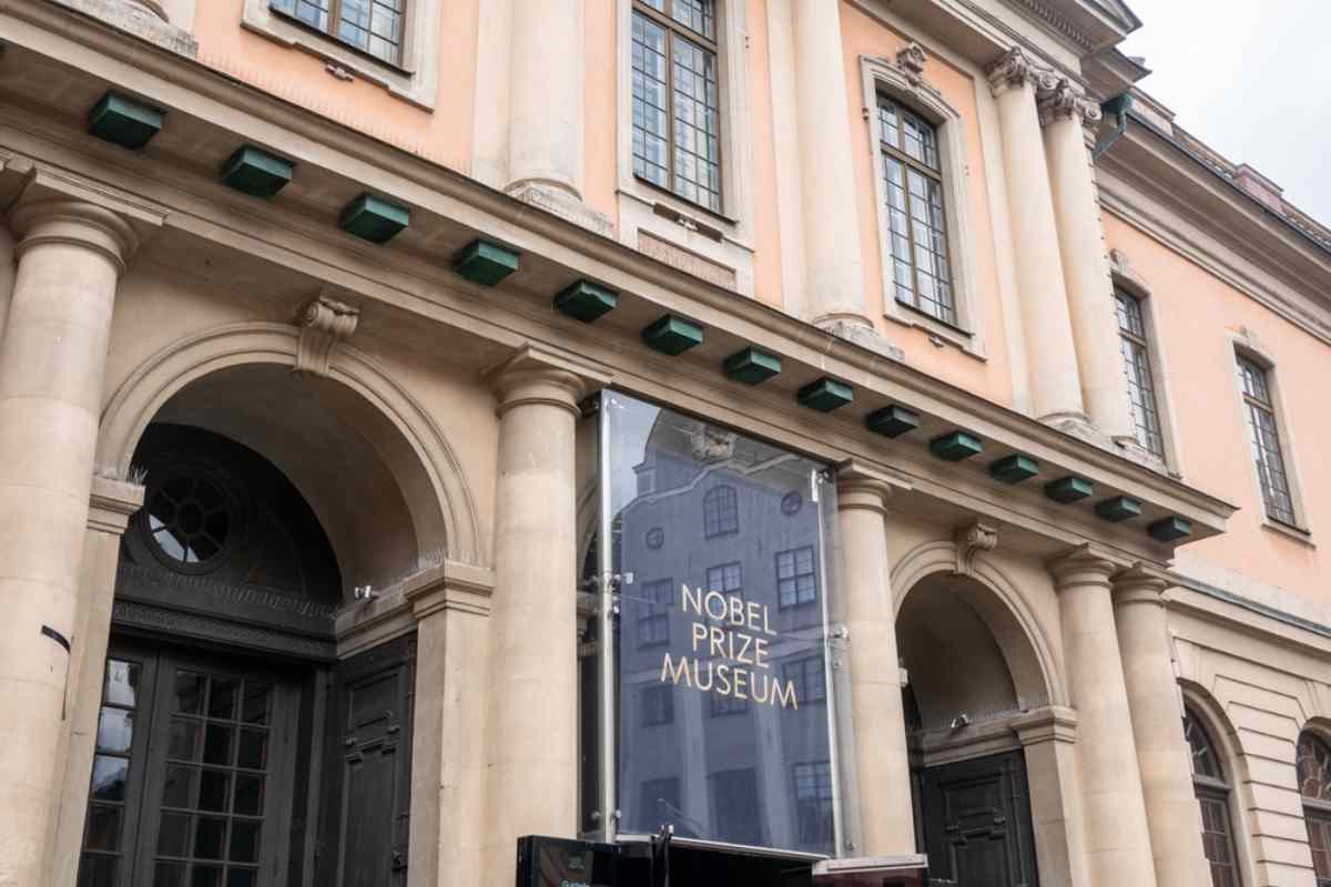 Fassade des Nobelpreis-Museums