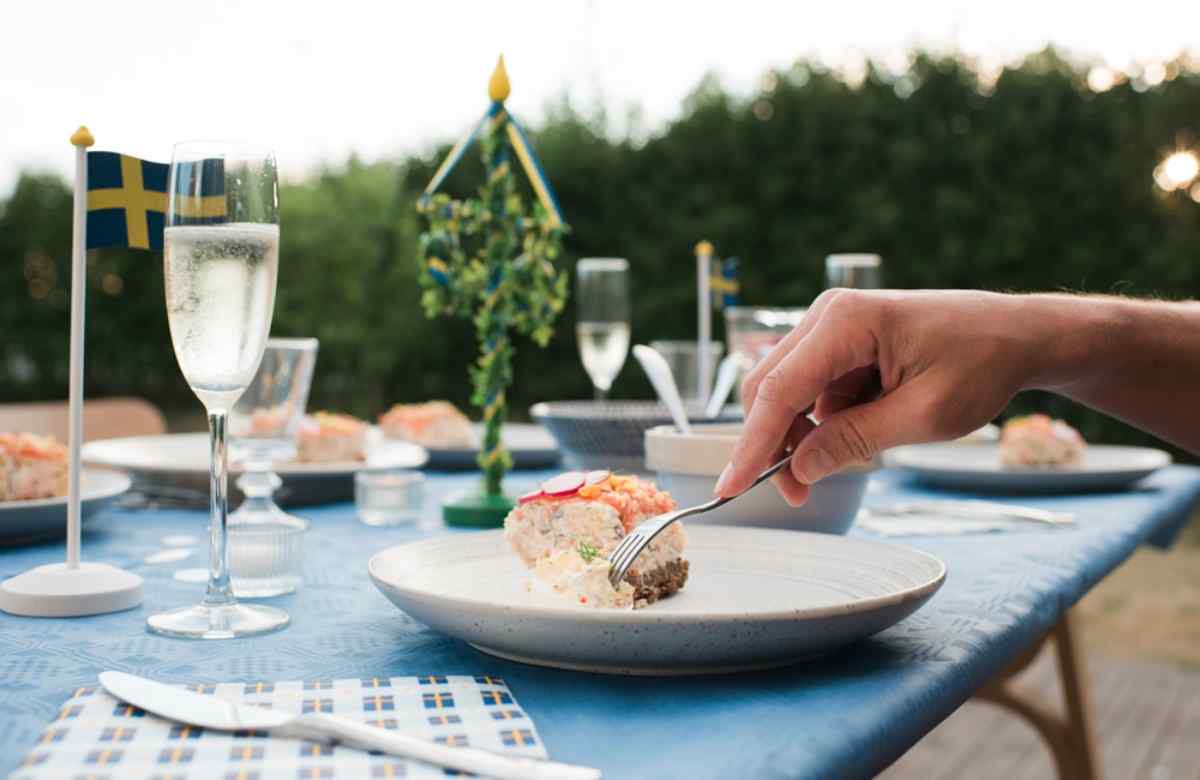 Traditionelles schwedisches Essen