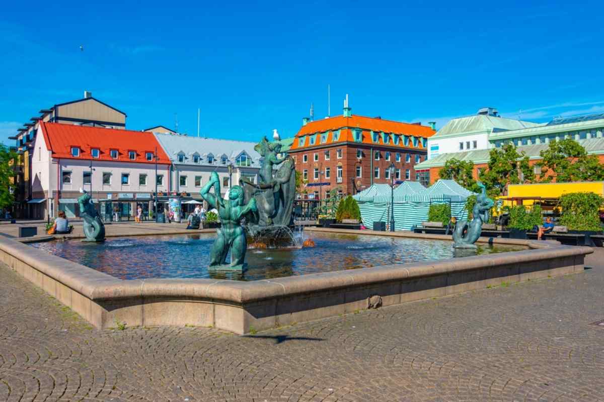 Stadtzentrum Halmstad