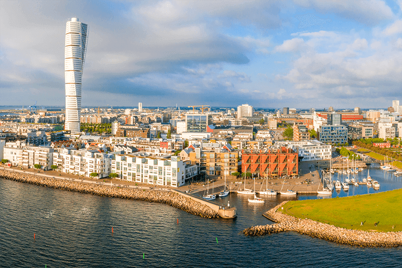 Exploring Malmö in a Campervan